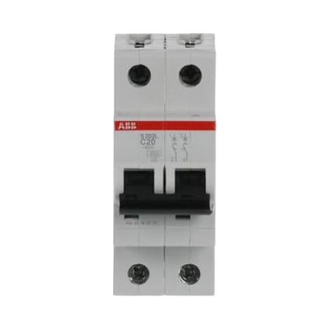 ABB S598491 - Interruttore Magnetotermico 2P C20 4500A (1/3)