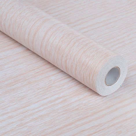 Papier peint effet bois, papier peint adhésif PVC à décoller et coller, revêtements muraux décoratifs faciles à nettoyer