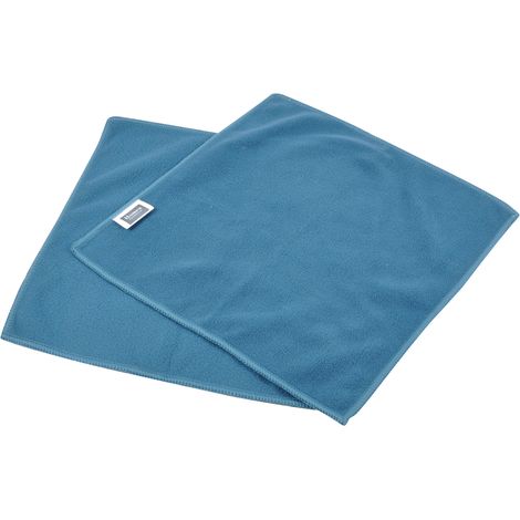 2 Chiffons anti statiques meuble bleu paon (1/2)