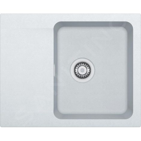 Franke Orion - Évier en tectonite OID 611-62, 62x50 cm, blanc 114.0288.566 (1/3)