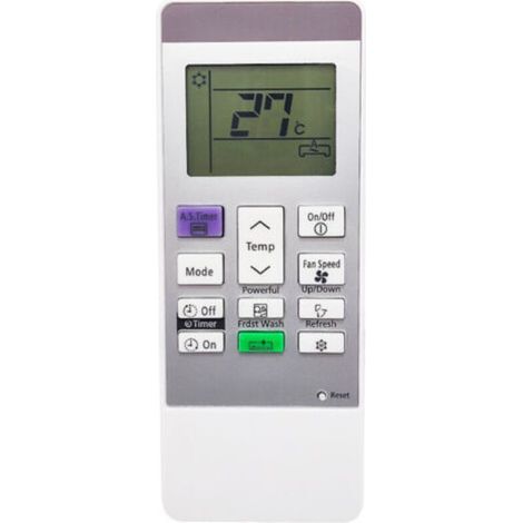 Passend für die Fernbedienung der Hitachi RAR-MOA6 Klimaanlage. Die Funktionen sind identisch.