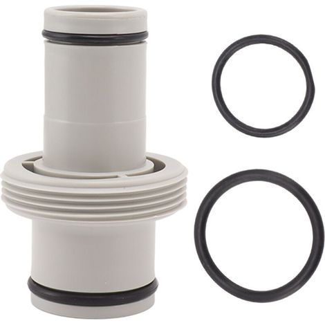 Plongeur de tuyau de 3,1 cm à 3,8 cm, adaptateur de tuyau de piscine, plongeur de tuyau de piscine pour système de circulation de filtre,de
