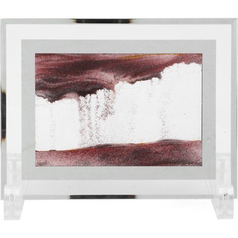 Sand Art 5in Brown 3D Three Dimensional Quicksand Art Painting Collection Decorative Ornaments for Home Office (1/5)