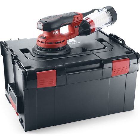 Flex – Ponceuse orbitale 150mm – Moteur brushless 400W – Vitesse réglable 4000-10000 tr/min – Pour bois dur et teck – Aspiration intégrée (1/10)