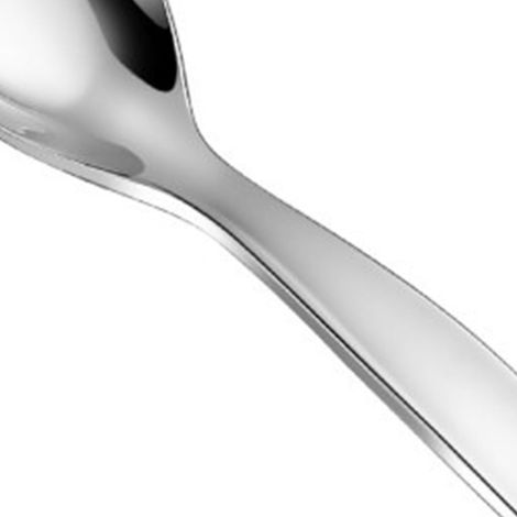 Cuillère enfant en acier inoxydable, de qualité alimentaire, sans rouille et durable, idéale pour les desserts. (1/5)
