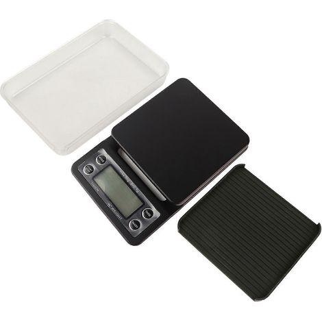 kg 0,1 g Hochpräzise elektronische LCD-Küchenwaage für Filterkaffee, Lebensmittel