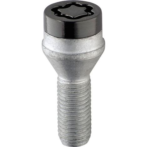 McGard 28018 SUB - Antifurto per ruote e pneumatici M14x1.5, lunghezza 26,7mm, SW17, colore: Nero (1/2)