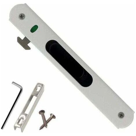 Sliding Door Lock - Household Stainless Steel Single Sliding Door Window Lock Hardware Fittings (1/4)