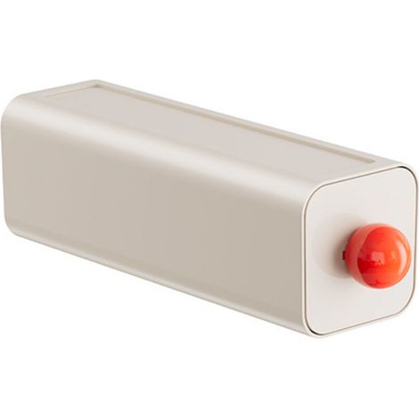 Lntyq Boîte de rangement murale,bacs organisateurs muraux,Porte-savons de salle de bain - Boîte à Dopamine avec couvercle, porte-serviettes anti-poussière sans perçage pour cotons-tiges, ronds de