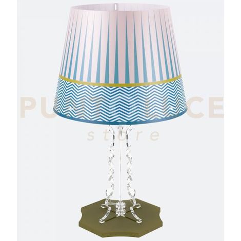 LAMPADA DA TAVOLO GRANDE BRIGHELLA 1 LUCE ATTACCO E27 DISEGNO MODERN