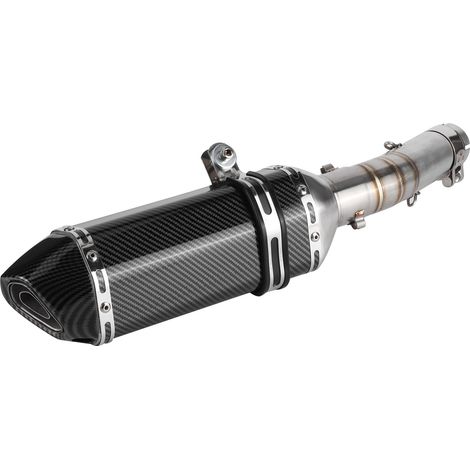Système d'échappement coulissant avec silencieux et tuyau d'échappement central pour les modèles CBR500R, CB500F et CB500X 2013-2015. (1/5)
