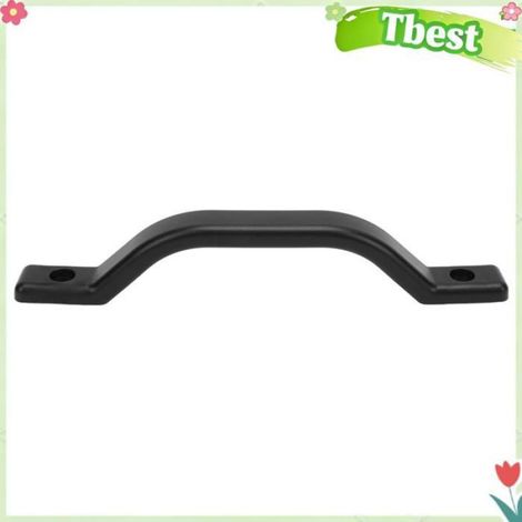 Tbest Poignée de maintien pour camping-car Poignée De Porte D'entrée Pour VR HDPE 240mm Résistante Aux Rayures auto coffret Noir (1/5)