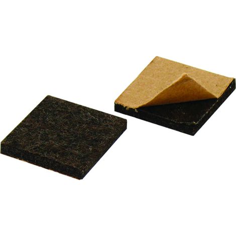 Filzrollen Braun 24x24 12 Stück - Vynex
