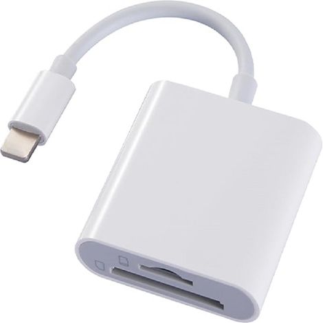 Kartenleser für iPhone – 2-in-1 Apple-Schnittstelle (SD/TF) (1/2)