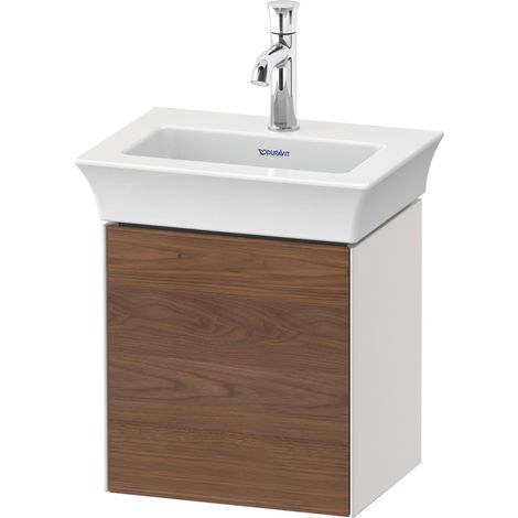 Duravit Tulip blanco, mueble de lavabo colgado en la pared, ancho