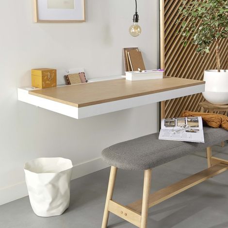 HANG Wandschreibtisch aus skandinavischer Eiche (1/5)