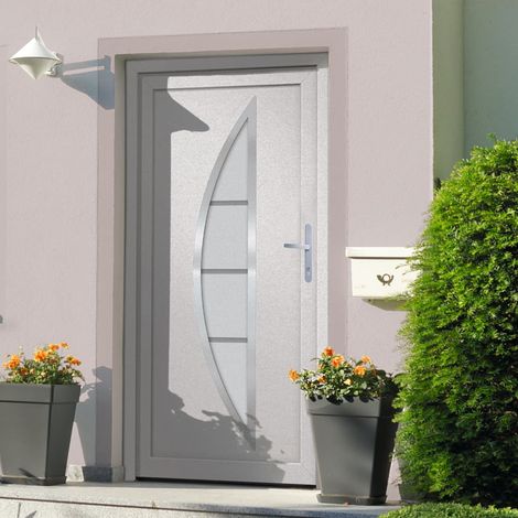 Haustür Weiß 98x200 cm PVC vidaXL