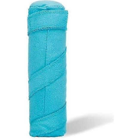 Kit de 8 bigoudis et rouleaux de sommeil, bigoudis longs en coton, outils de coiffage à faire soi-même, bleus (1/5)