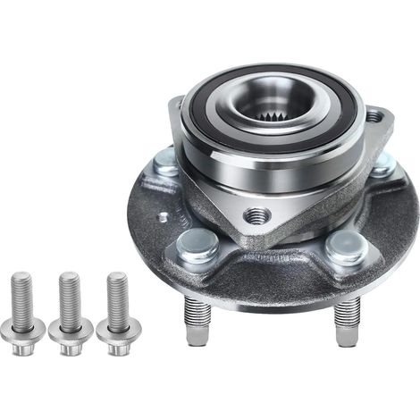 Kit de buje de rueda, diámetro interior 91,3 mm, diámetro exterior 156,7 mm, diámetro del círculo de pernos 120 mm, 3 orificios de montaje, compatible con General Motors y Opel. (1/5)