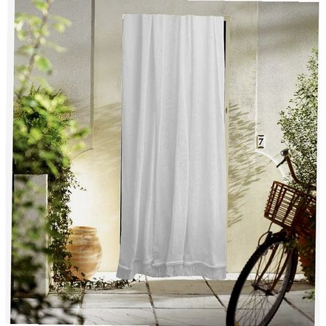 Tenda bianca marsigliese tessuta 140 x 225cm