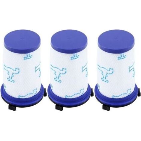 Lot de 3 Filtre de remplacement pour Rowenta Air Force 360 / X-Pert Aspirateur sans fil RH9037 RH9038 RH9039 RH9051 RH9057 RH9079 RH9081 RH9086 (Alternative au ZR009001) (1/3)