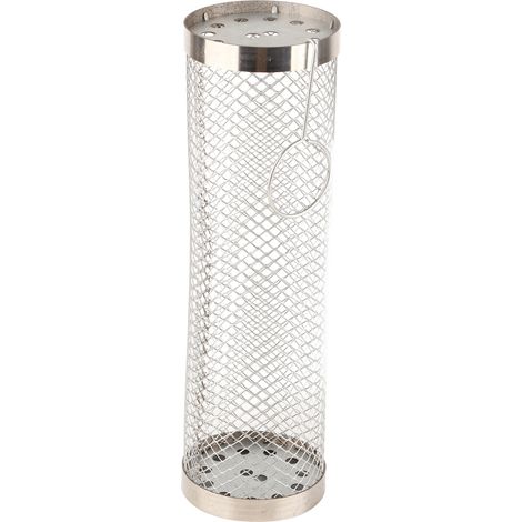 Panier rotissoire universel en acier inoxydable rond, accessoire de cuisson croustillante pour barbecue exterieur (1/5)