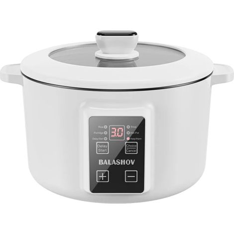 Multicuiseur, capacité de 3,5 L, chauffage par induction, BLANC, UE (1/2)