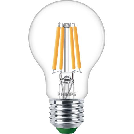 Philips Lampadina LED E27 Bianco Caldo 2,3W Ultra Standard