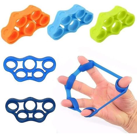 Exerciseur pour les doigts, renforcement des mains, étirement des doigts, bande de résistance pour les mains, entraîneur de préh (1/5)