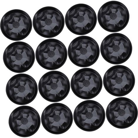 30 Pièces soucoupes d'eau pour Plantes bac à Eau pour Pot de Fleur Attrape-Gouttes pour Pots Plateau de Fond soucoupes pour Plantes d'intérieur Black (1/5)