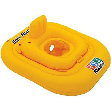 Bouée Culotte Gonflable "Baby Pool School" 79cm Jaune