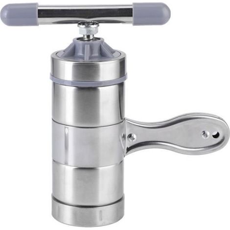 Machine À Nouilles En Acier Inoxydable - 2 Moules Pressoir - Pour Pâtes Maison Et Professionnelle - 6 mm Et 3,5 mm - 1 Pièce (1/4)