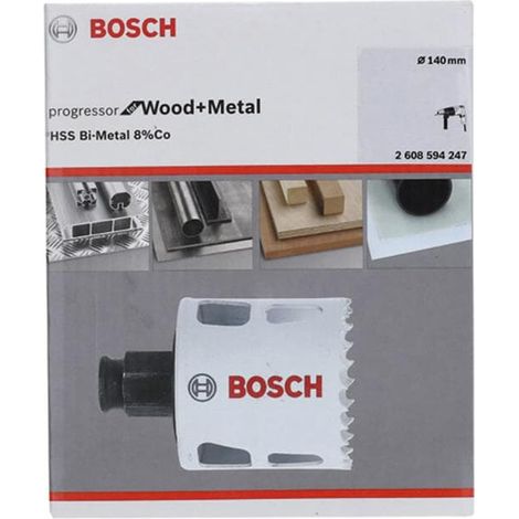 Bosch HM-Lochsäge 140 mm Progressor for Wood&Metal BIM Holz Alu Stahl 2608594247