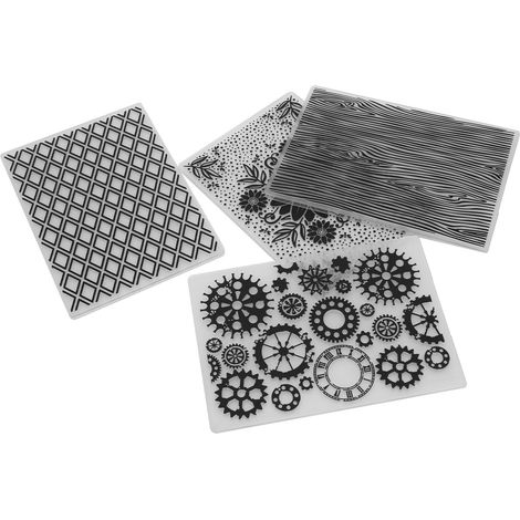 Prägetaschen aus Kunststoff, Prägeschablone für Kartenherstellung, Scrapbooking und kreative Hobbys. (1/5)