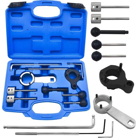 Outils de Réglage Calage du Moteur Compatible avec 1.4 1.6 2.0 TDI CR, Kit de Courroie Distribution d'arbre à Cames Remplace T10264 T10265 T10490 T10492 T10051 T10060A (1/5)