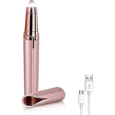 Tondeuse à sourcils électrique rechargeable, épilateur de sourcils indolore pour femmes (1/5)