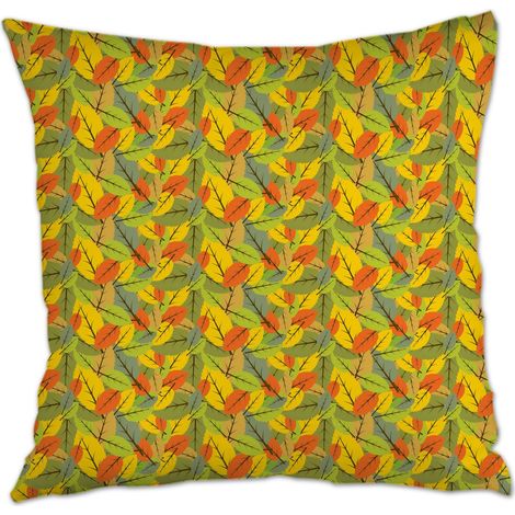 Housse de coussin 45x45 cm en polyester inaltérable pour décoration de maison et de chambre à coucher (1/5)