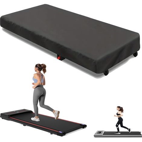 Housse de Tapis de Course Pliable en Tissu Oxford 420D avec Cordon de Serrage - Housse Tapis de Marche Pliable Étanche à la Poussière Imperméable Durable - 140x70x20cm (1/5)