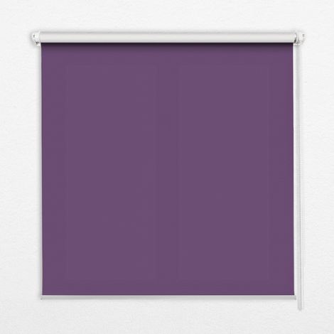 Tenda a Rullo Interna per Finestra - Tenda Filtrante Luce - Tenda Privacy - Tenda Decorativa Rettangolare - Rullo per Interni - (110 cm x 140 cm) - Viola (1/5)