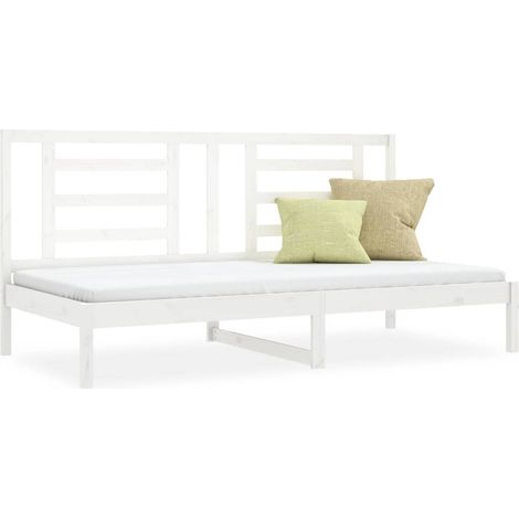 Maison Exclusive - Sofá cama sin colchón madera maciza de pino bl (1/5)