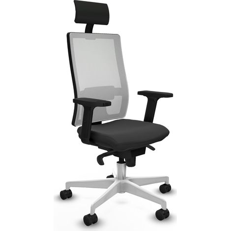 Silla de oficina piqueras y crespo Horna blanco espuma de alta calidad (1/5)