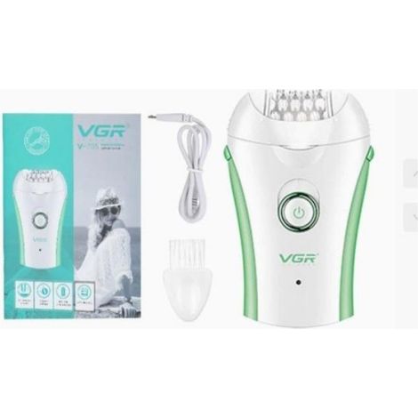Épilateur facial pour femmes, pour peaux sensibles maillot, visage, bras, jambes, aisselles(vert) (1/5)