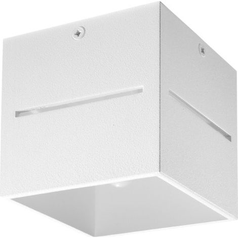 Aufputz Deckenspot Weiß Aluminium Deckenlampe Küche Flur (1/3)