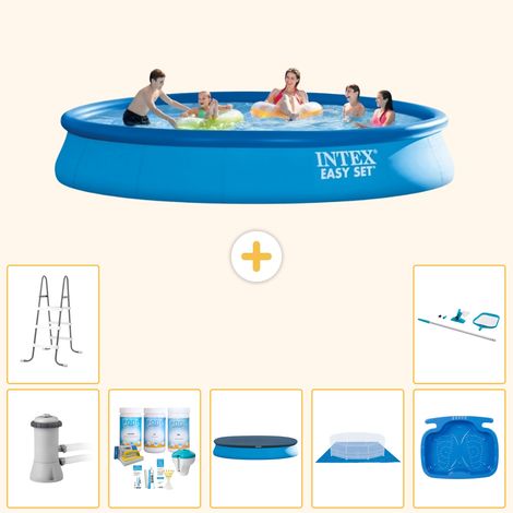 Intex Piscine Easy Set Ronde - 457x84 cm - 8-pièces  S20275 (1/5)