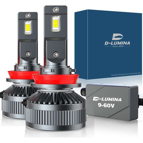Kit Full Led Ultra Mini H8 H9 H11 130W 12V 24V 6000K 13000 Lumen IP67 100% Canbus Piu Luminoso (1/3)