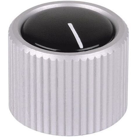 Tête de bouton rotatif Mentor 533.6 aluminium (anodisé) (Ø x H) 28 mm x 17 mm 1 pc(s) Q62040 (1/2)