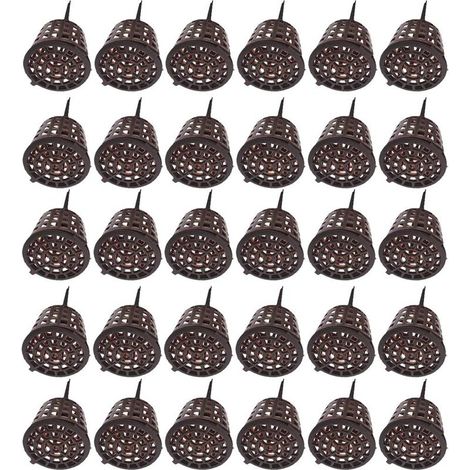 Outil De Bonsaï avec Couvercle, Bonsaï avec Couvercle Boîte D'engrais, 30 pcs Boîte Engrais Organique Epandeur Plastique pour Panier Rangement pour Plantes en Pot (1/5)