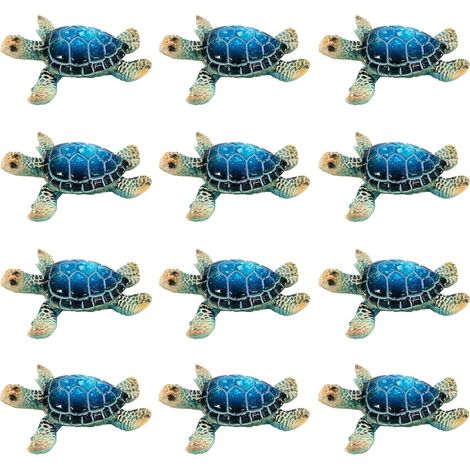 Signes Grimalt Figura De Tortuga Decoracion Tortuga 12 Pcs. 12U Marinero Verde 8x8x3cm 32426 (1/5)