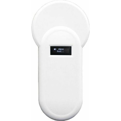 1 Lecteur de micropuces, écran OLED, format FDX-B, fréquence 134,2 kHz, gestion élevage (1/5)