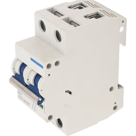 2-poliger Miniatur-Leistungsschalter mit flammhemmender Kurzschlussschutzfunktion für Photovoltaikanlagen, 1000 V DC, 63 A (1/5)